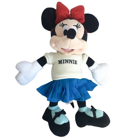 Disney Parks Minnie Mouse Mickey Mouse Mouseketeers Stuffed Animal Plush Toy - Picture 1 of 11